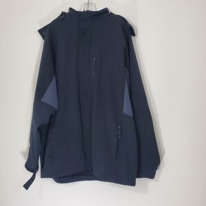 Snozu Black/Gray Jacket with hood, Size. 2XL